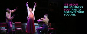 Joshua Henry, Sutton Foster, and Colin Donnell in VIOLET